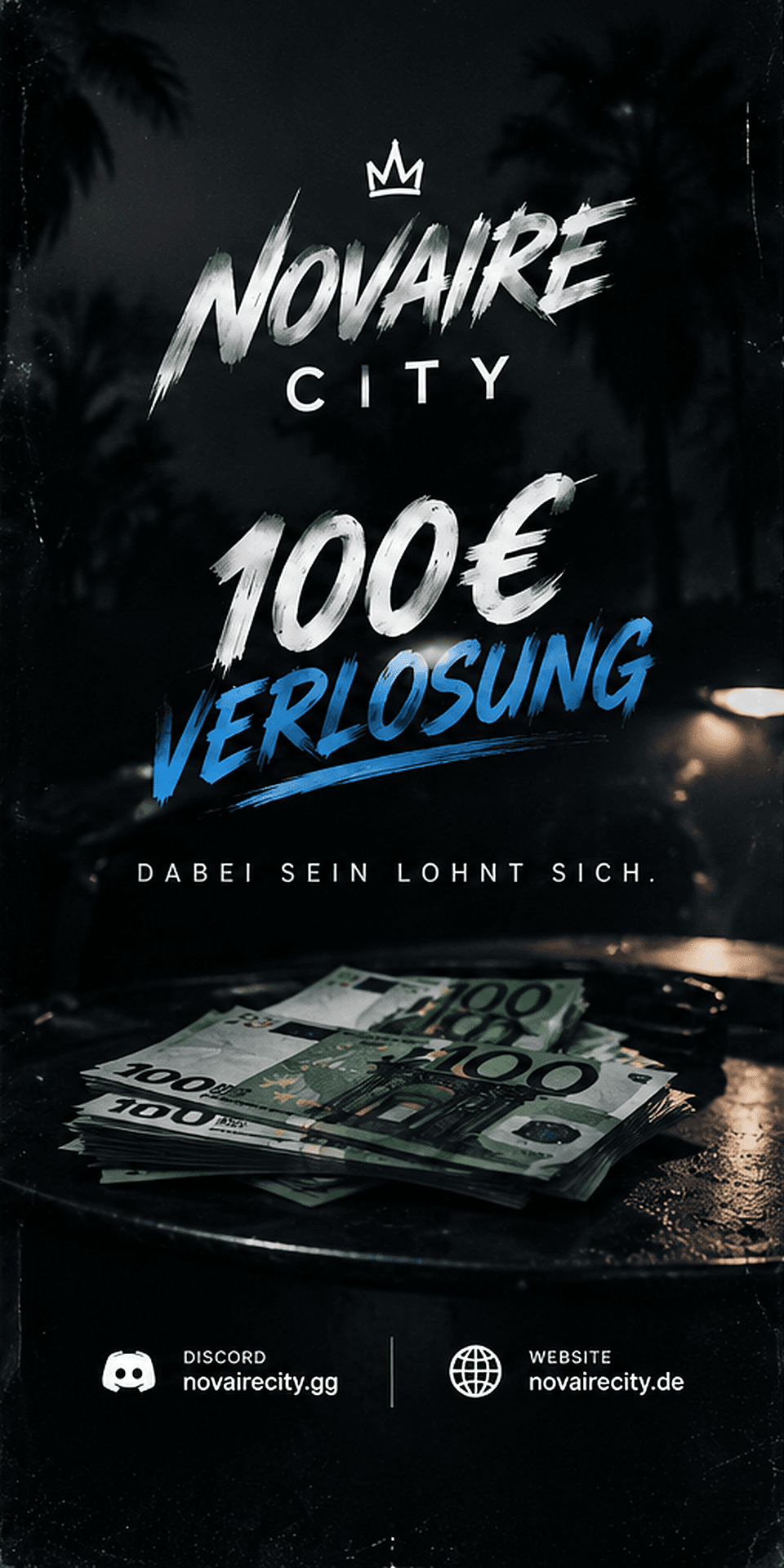 100 € Verlosung zum Release